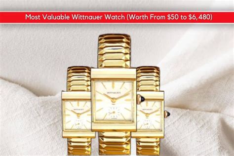 wittnauer watches value guide